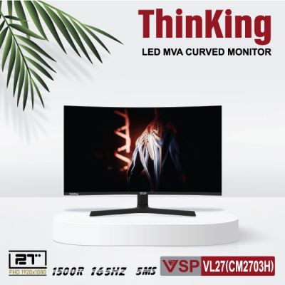 Màn hình cong VSP Thinking Cuver monitor 27inch (CM2703H)