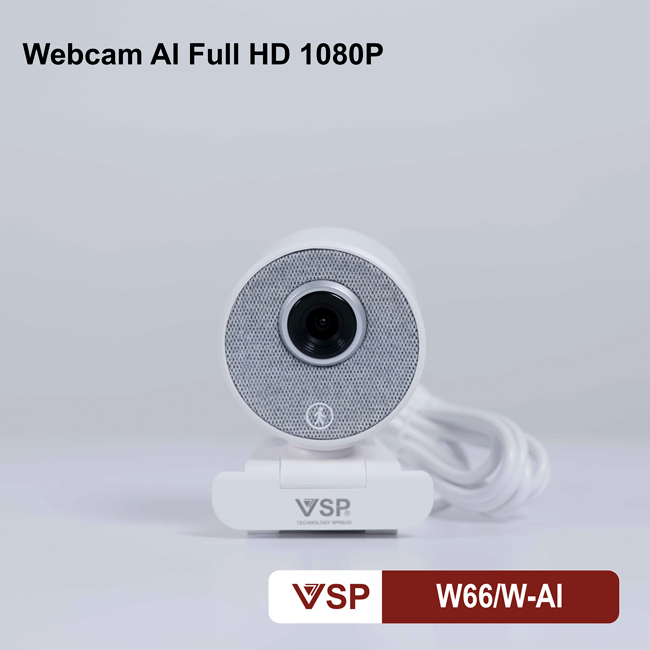 Webcam AI W66/W-AI Full HD 1080P