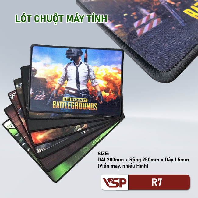 Miếng lót chuột R-7 may viền