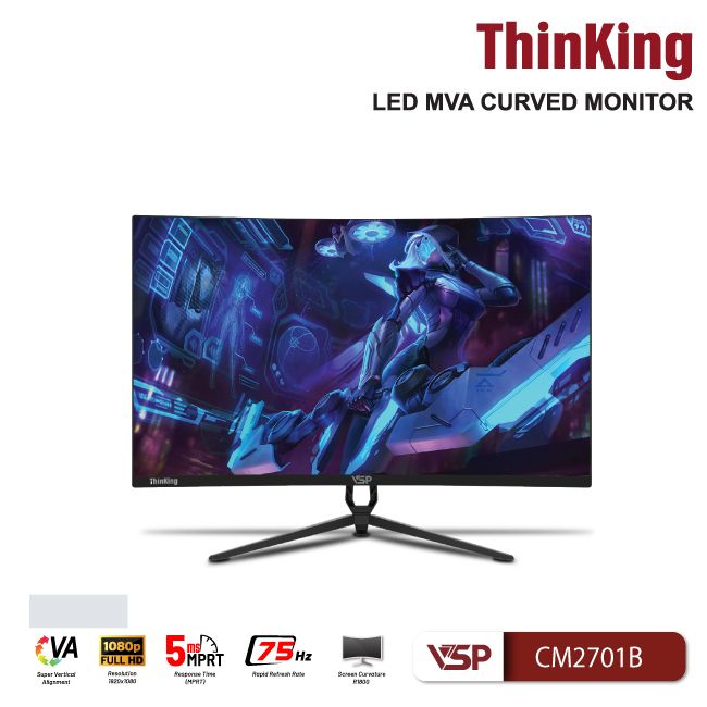Màn hình cong LCD Thinking VSP 27