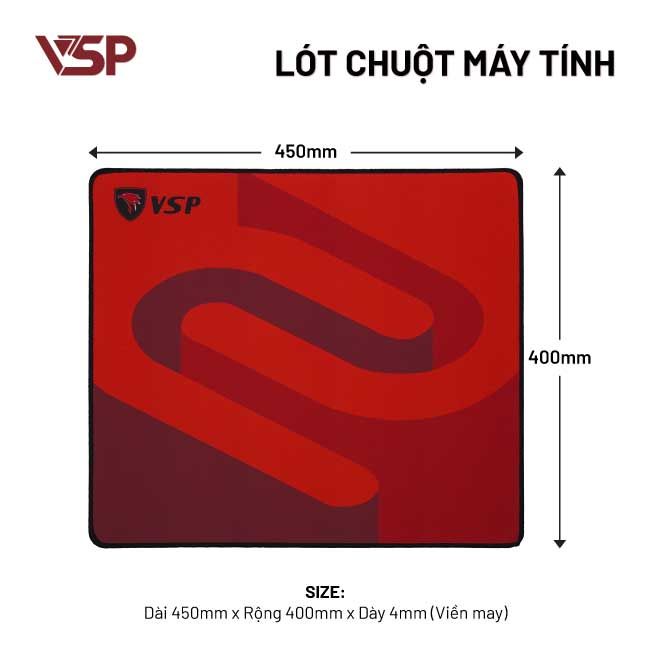 Miếng Lót chuột VSP nhiều màu - 450x400x4mm