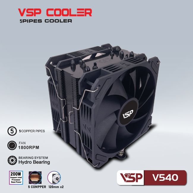 Tản nhiệt CPU VSP Cooler V540