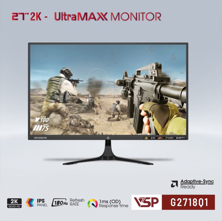 MÀN HÌNH VSP 2K G2718Q1 - IPS - 27 inch - 180Hz 