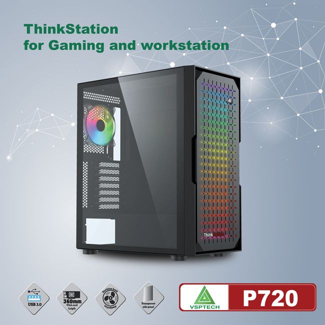 Vỏ Case Máy Tính VSPTECH ThinkStation P720 for gaming and workstation