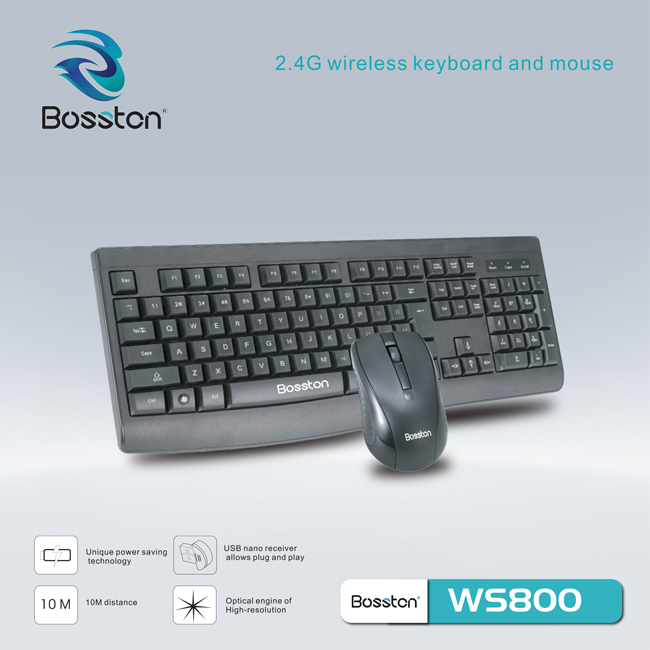 Combo không dây Bosston WS800