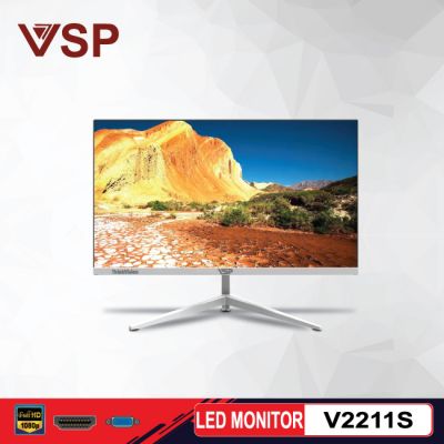 Màn hình 22 inch FHD Slim Bezel Monitor V2211S White