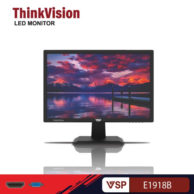 Màn hình VSP 19inch E1918B - Đen