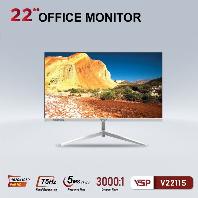 Màn hình 22 inch FHD V2211S Trắng 