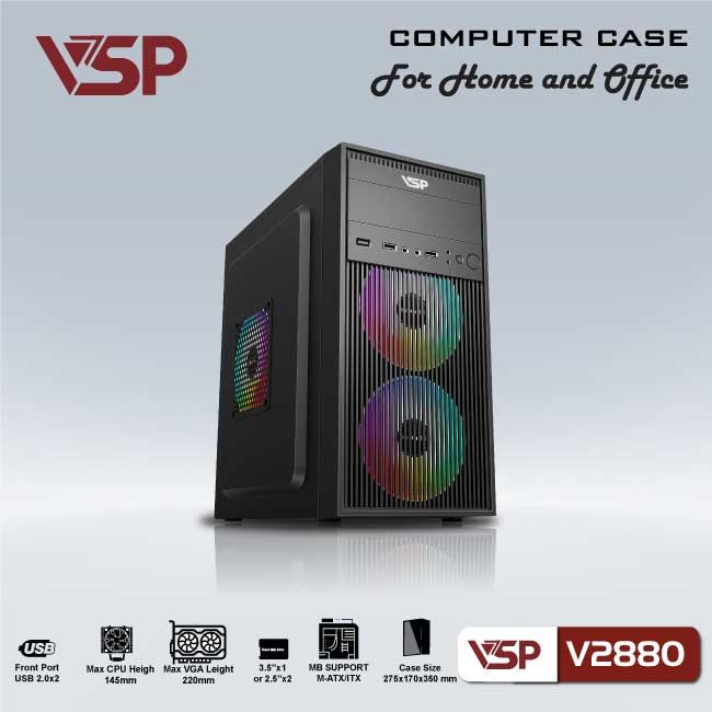 Vỏ Case máy tính VSP V2880