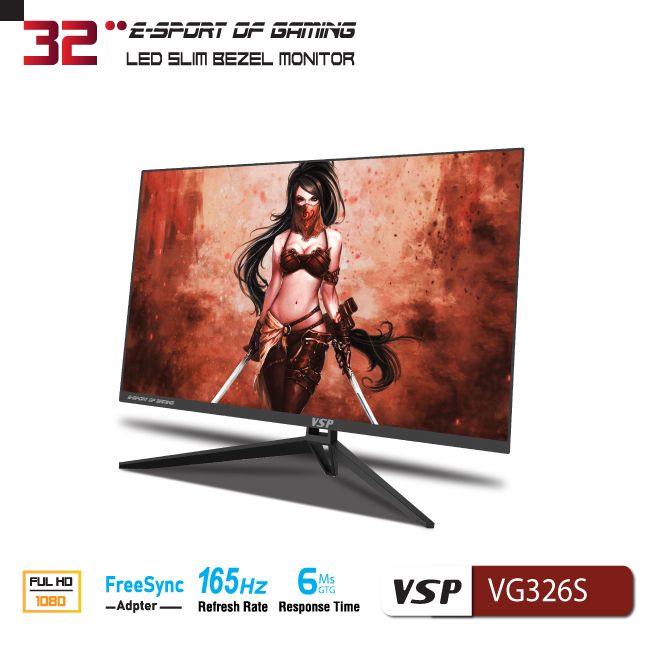 Màn hình phẳng VSP FHD 32inch ESport Gaming VG326S