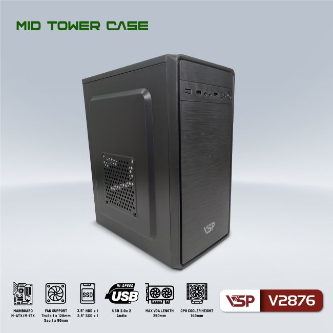 Vỏ Case máy tính VSP V2876