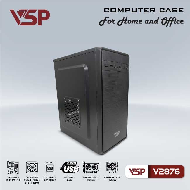 Vỏ Case máy tính VSP V2876