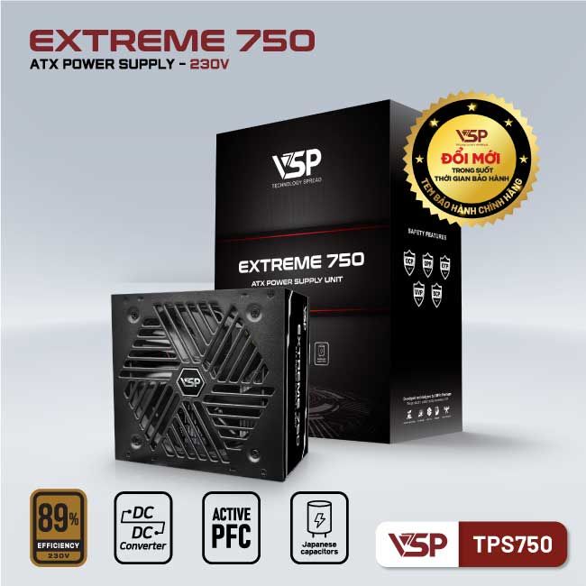 Bộ nguồn VSP Extreme TPS750 - 750W - DC to DC