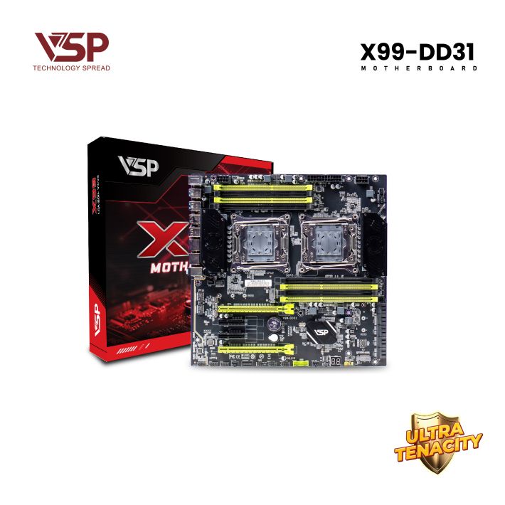 BO MẠCH CHỦ | MAINBOARD VSP X99 - DD31