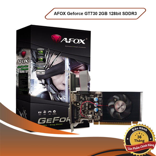 Видеокарта afox geforce gt 730 2gb af730 2048d5h5 обзор