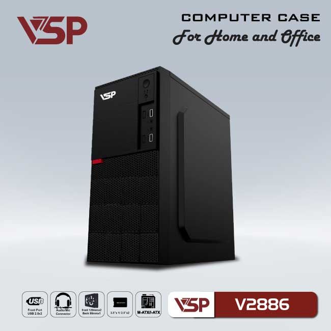 Vỏ Case Máy Tính VSP V2886