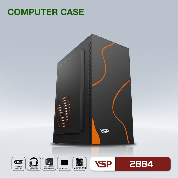 Vỏ Case Máy Tính VSP 2884