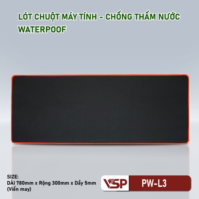 Miếng Lót Chuột League Of Legends Full Box (Đen Viền Đỏ) - PW-L3