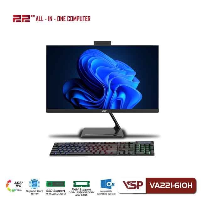 Máy tính để bàn VSP All in One VA221-610H/21.45